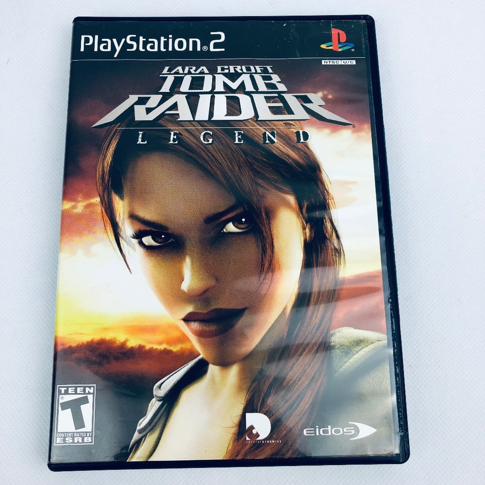 PS2 PlayStation 2 Lara Croft Tomb Raider Legend NTSC U/C includes Manual